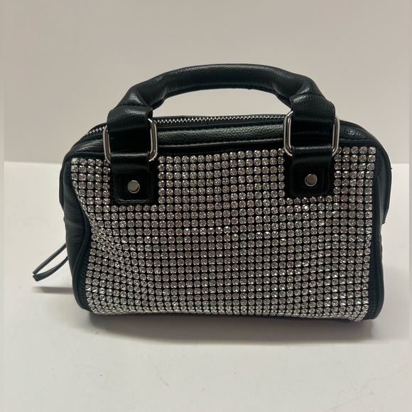 Madden NYC Women's Crystal Barrel Bag. No body strap comes with this bag.‎ - Picture 9 of 14